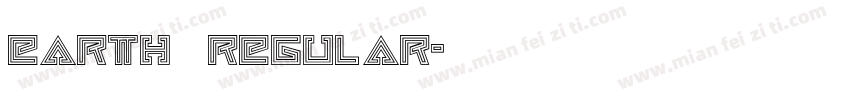 Earth Regular字体转换